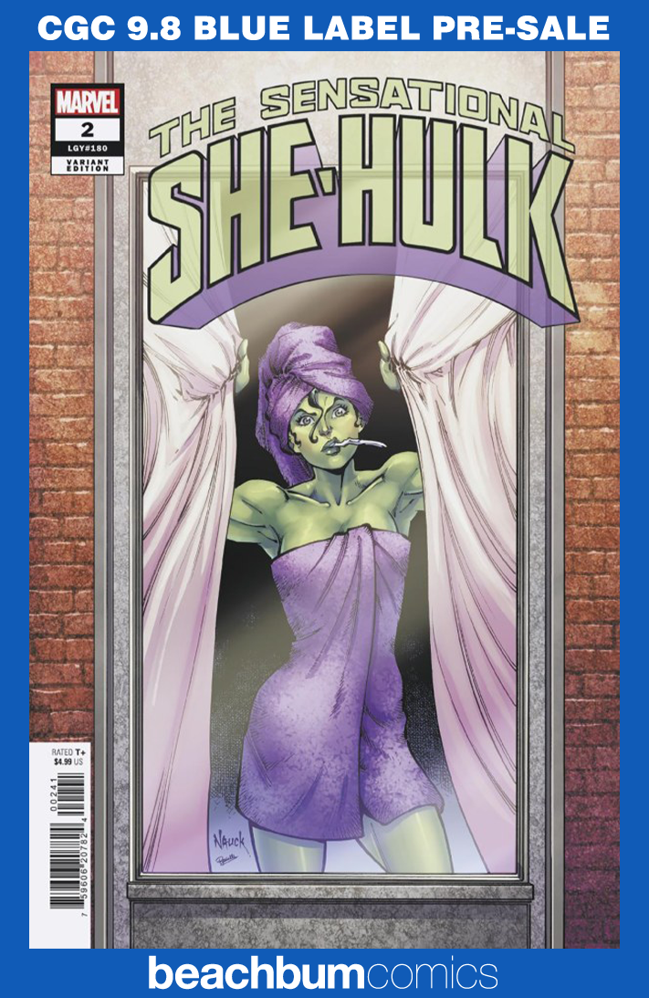 The Sensational She-Hulk #2 Nauck Variant CGC 9.8