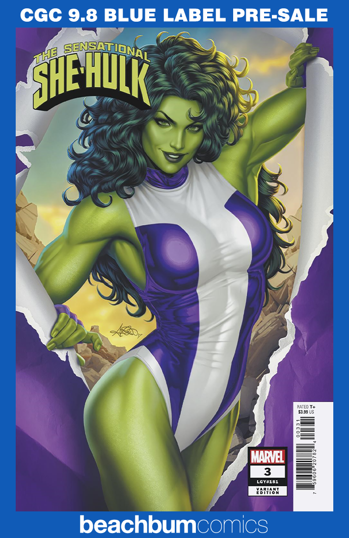 The Sensational She-Hulk #3 Diaz Variant CGC 9.8