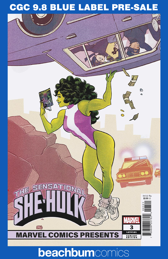The Sensational She-Hulk #3 Wu Variant CGC 9.8