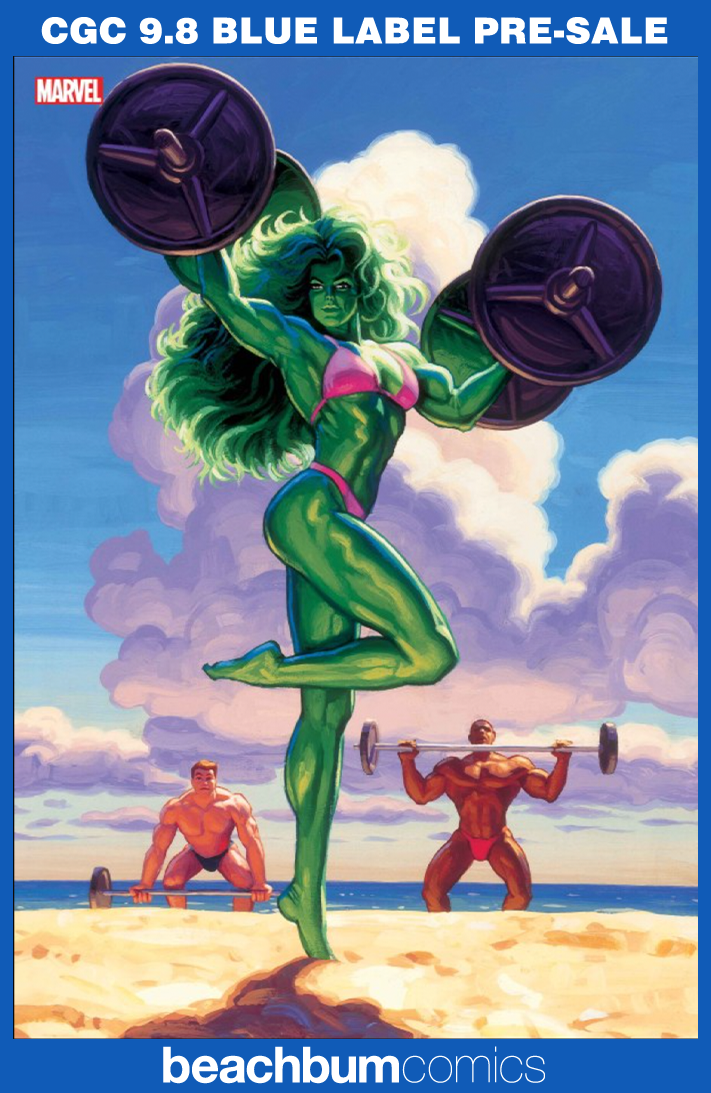 The Sensational She-Hulk #5 Hildebrandt 1:50 Virgin Retailer Incentive Variant CGC 9.8