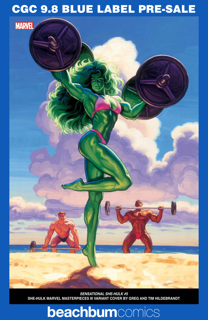 The Sensational She-Hulk #5 Hildebrandt Variant CGC 9.8