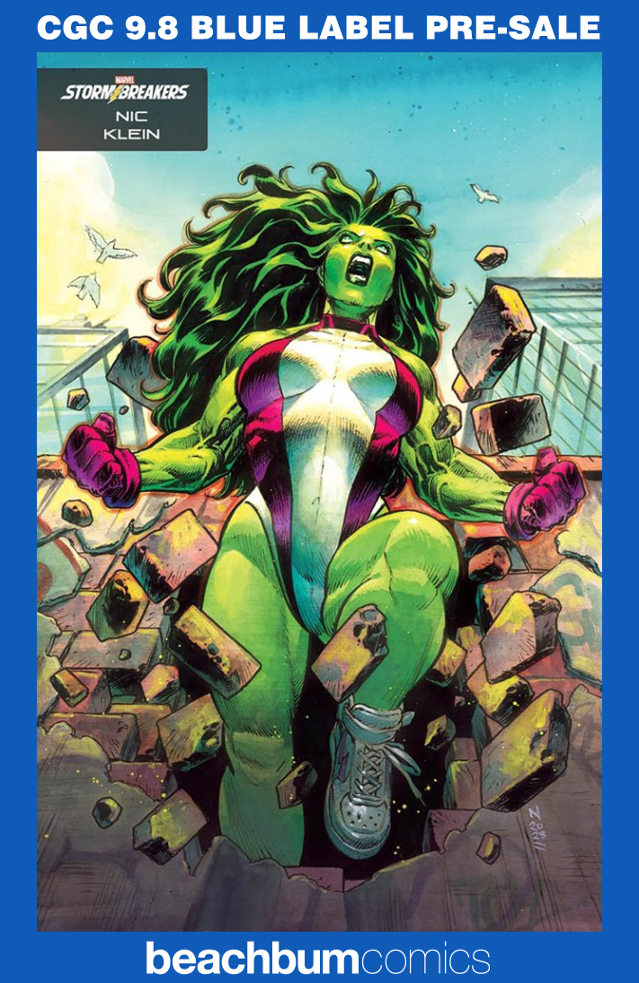 The Sensational She-Hulk #6 Klein Variant CGC 9.8