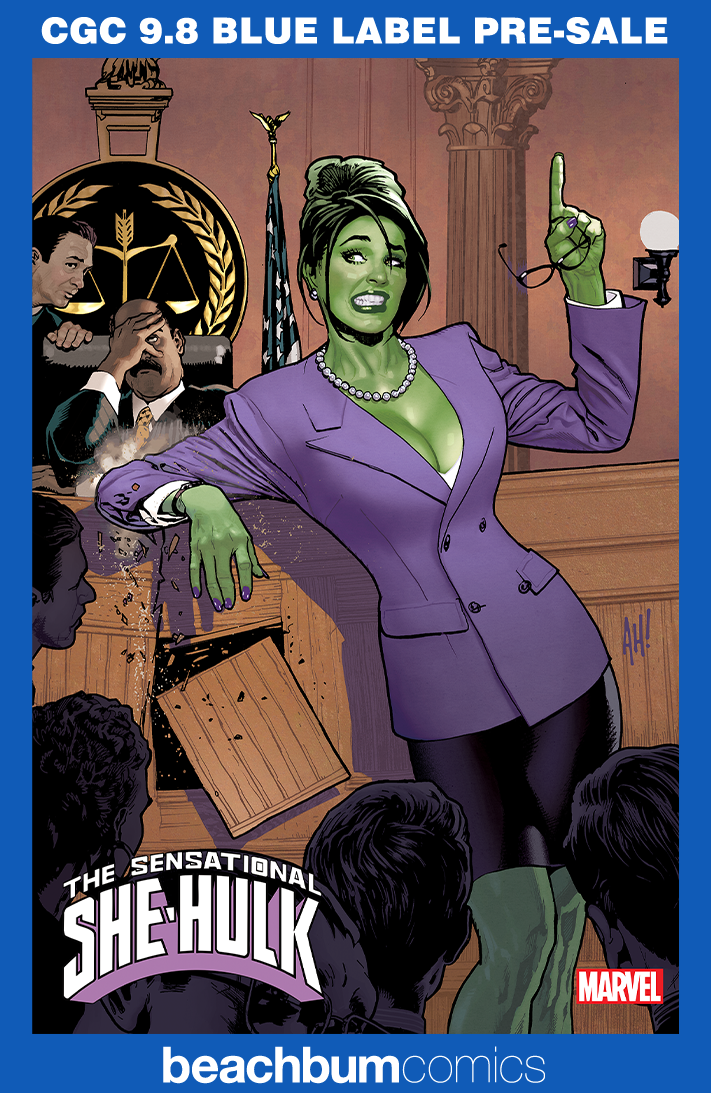 The Sensational She-Hulk #9 Hughes Variant CGC 9.8