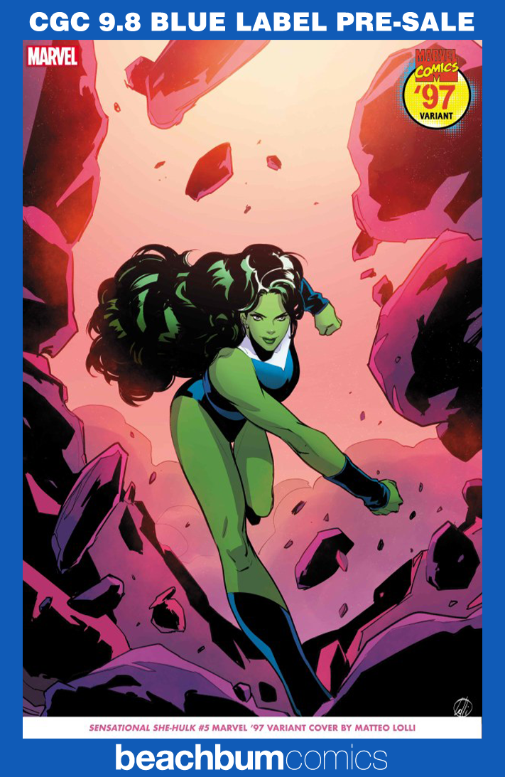 The Sensational She-Hulk #5 Lolli Variant CGC 9.8