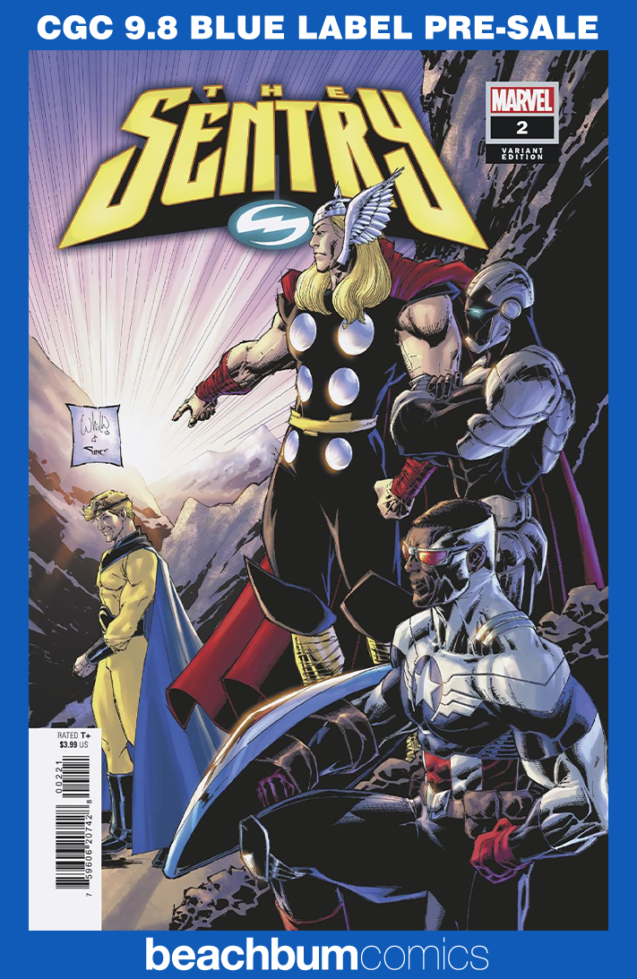 The Sentry #2 Portacio Variant CGC 9.8