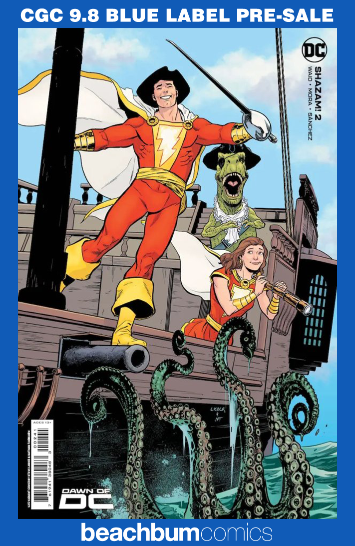 Shazam! #2 Lieber 1:25 Retailer Incentive Variant CGC 9.8