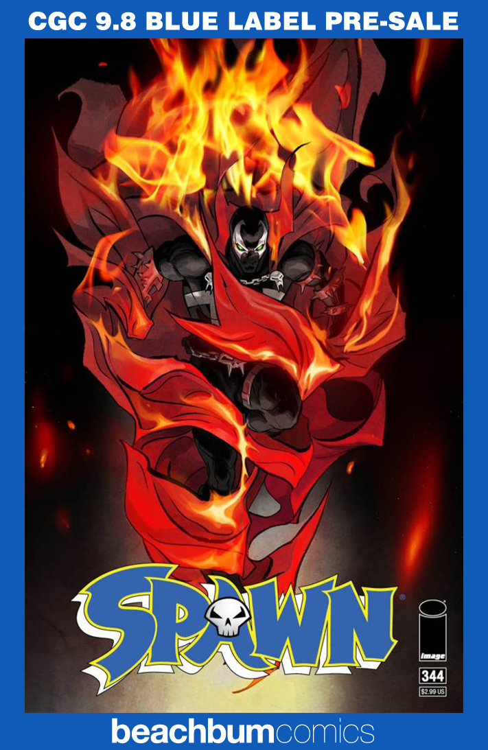 Spawn #344 Toledano Variant CGC 9.8