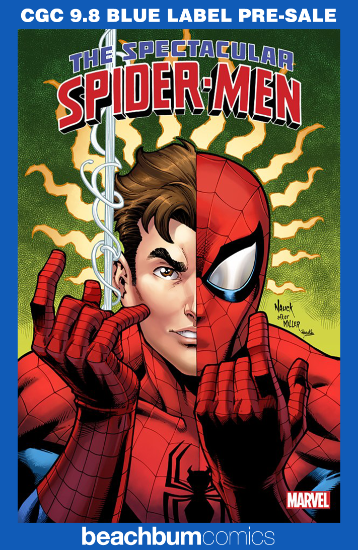 The Spectacular Spider-Men #1 Nauck Variant CGC 9.8