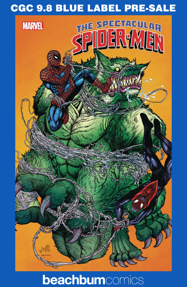The Spectacular Spider-Men #4 Wolf 1:25 Retailer Incentive Variant CGC 9.8