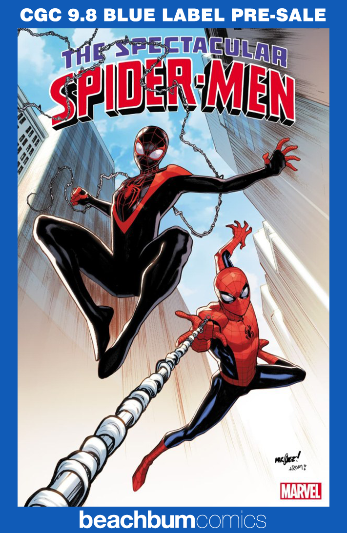 The Spectacular Spider-Men #1 Marquez Foil Variant CGC 9.8