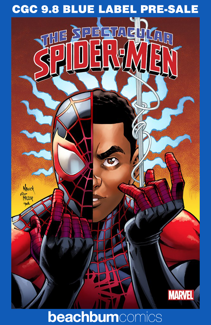 The Spectacular Spider-Men #1 Nauck 1:50 Retailer Incentive Variant CGC 9.8