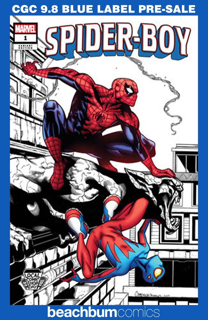 Spider-Boy #1 Campana Local Comic Shop Day Variant CGC 9.8