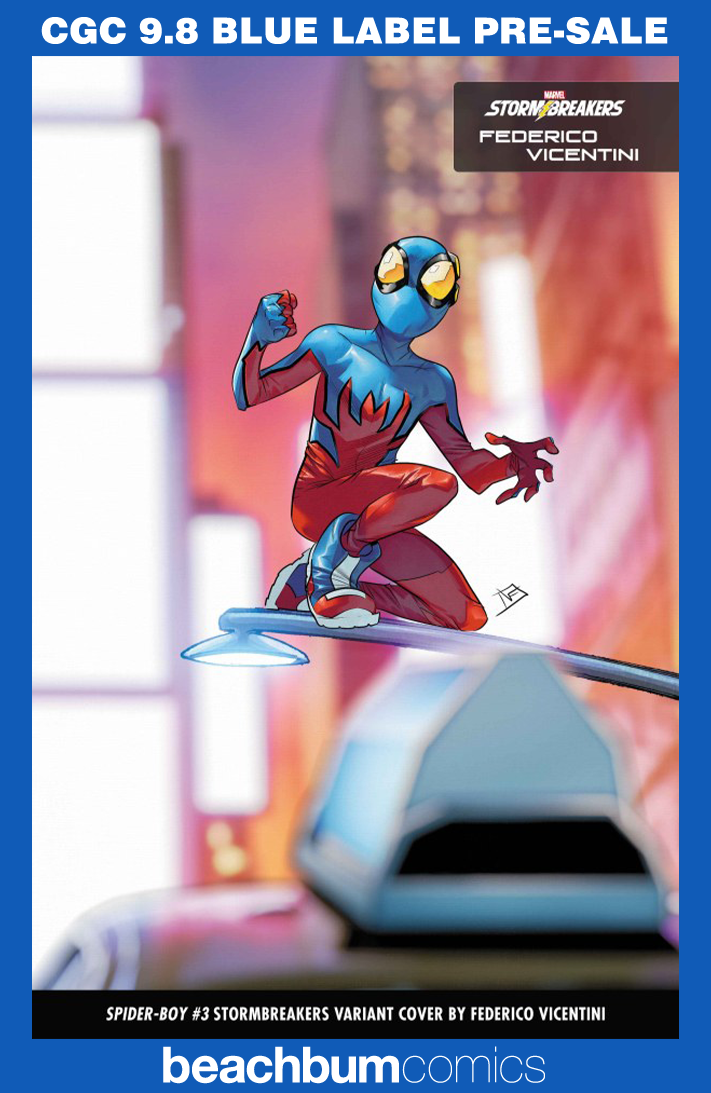 Spider-Boy #3 Vincentini Variant CGC 9.8