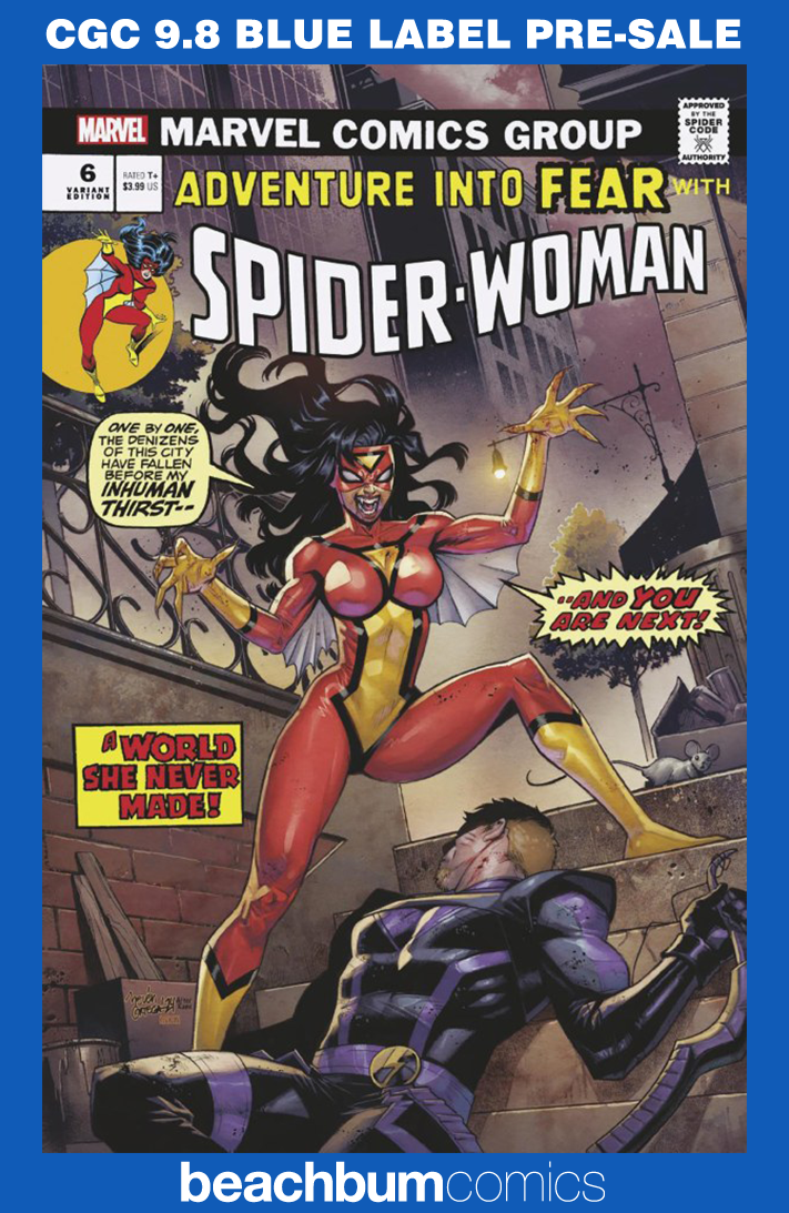 Spider-Woman #6 Ortega Variant CGC 9.8