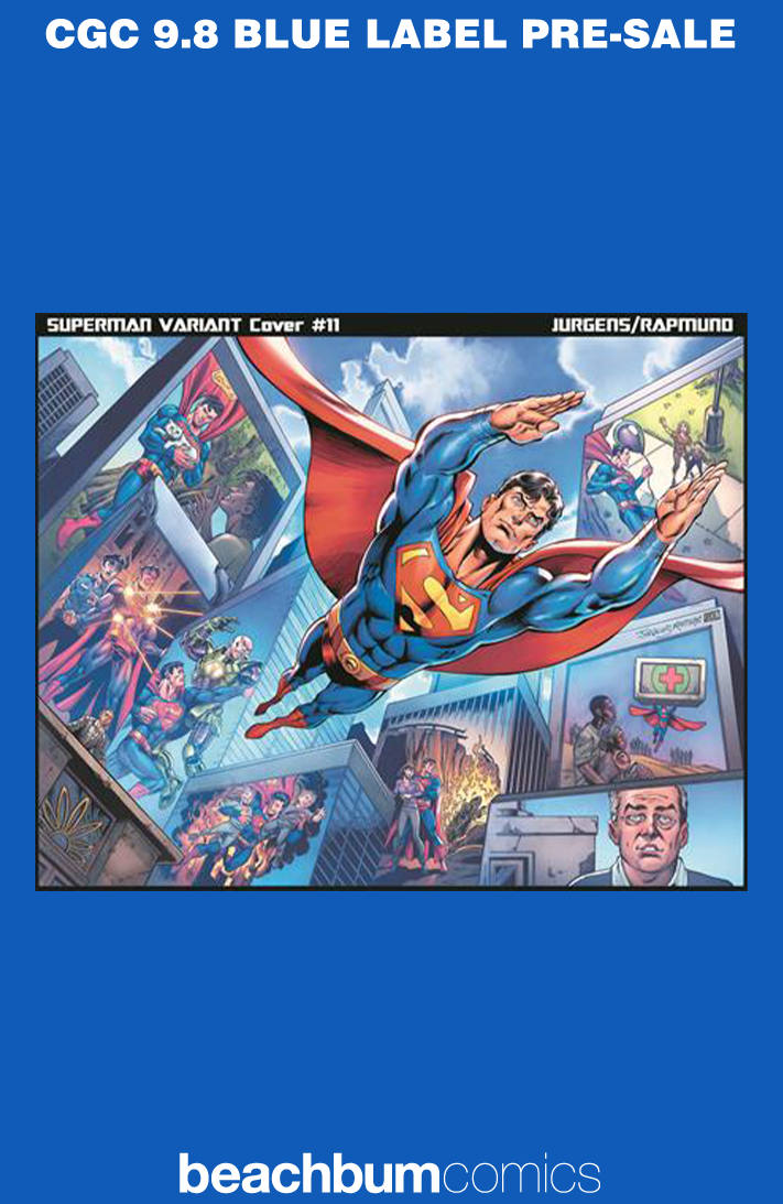 Superman #12 Jurgens Wraparound Variant CGC 9.8
