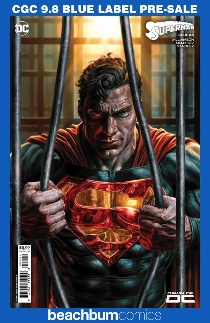 Superman #6 Bermejo Variant CGC 9.8