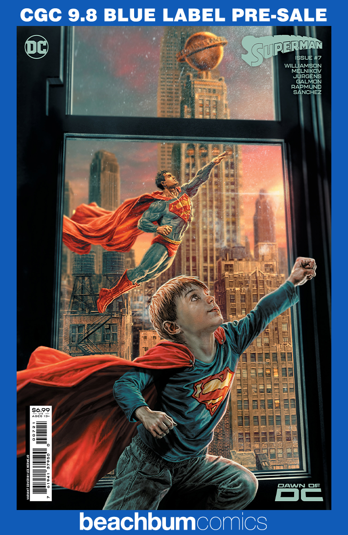 Superman #7 (#850) - Cover B - Bermejo Variant CGC 9.8