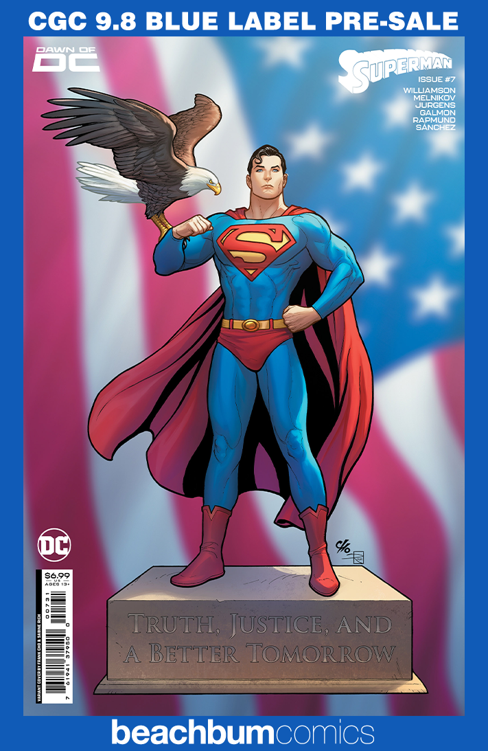Superman #7 (#850) - Cover C - Cho Variant CGC 9.8