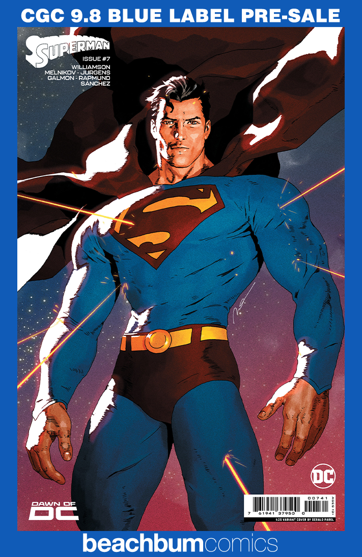 Superman #7 (#850) - Cover H - Parel 1:25 Retailer Incentive Variant CGC 9.8