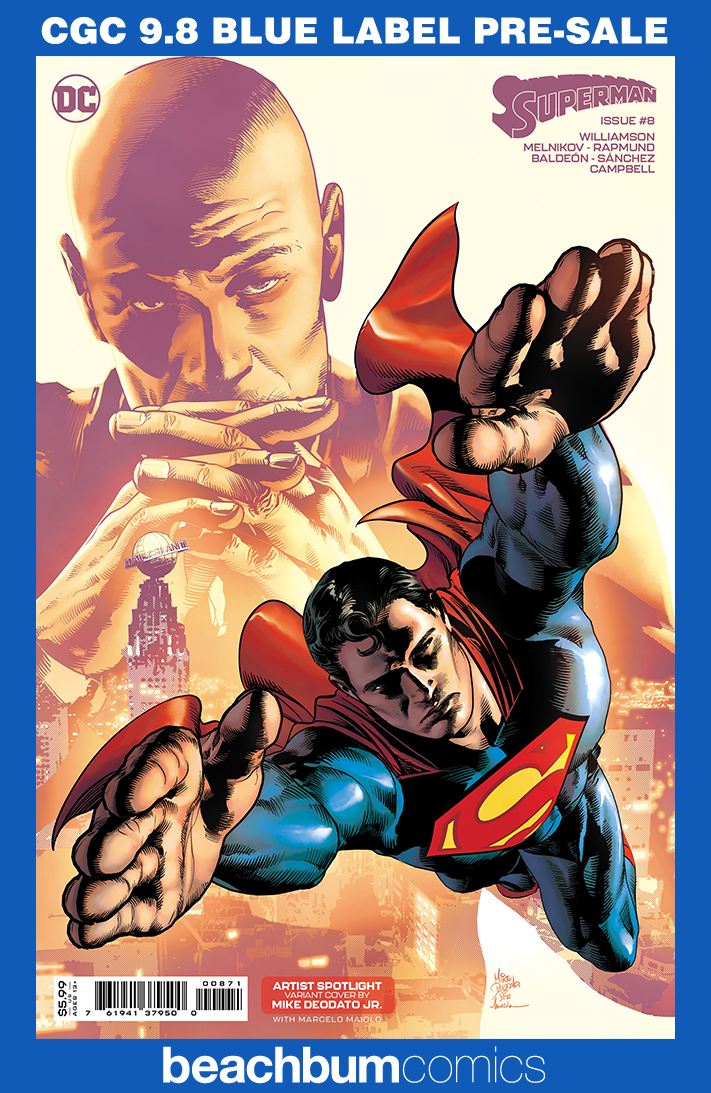 Superman #8 Deodato Jr. Variant CGC 9.8