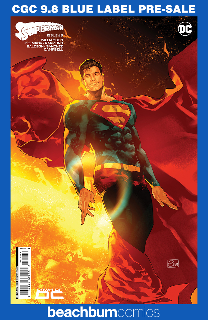 Superman #8 Galmon 1:25 Retailer Incentive Variant CGC 9.8