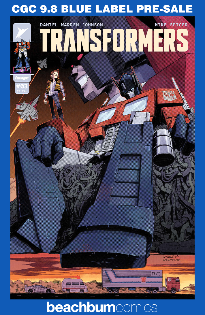 Transformers #3 Dragotta 1:50 Retailer Incentive Variant CGC 9.8