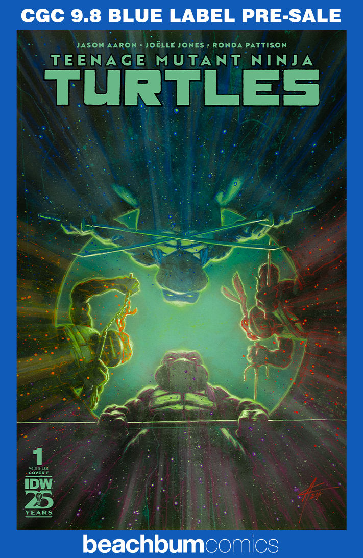 Teenage Mutant Ninja Turtles #1 - Cover F - Campbell Variant CGC 9.8