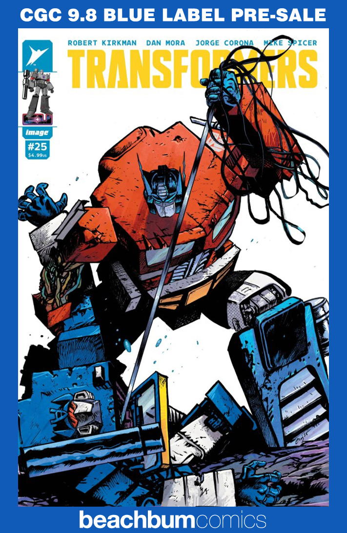 Transformers #25 Johnson Variant CGC 9.8
