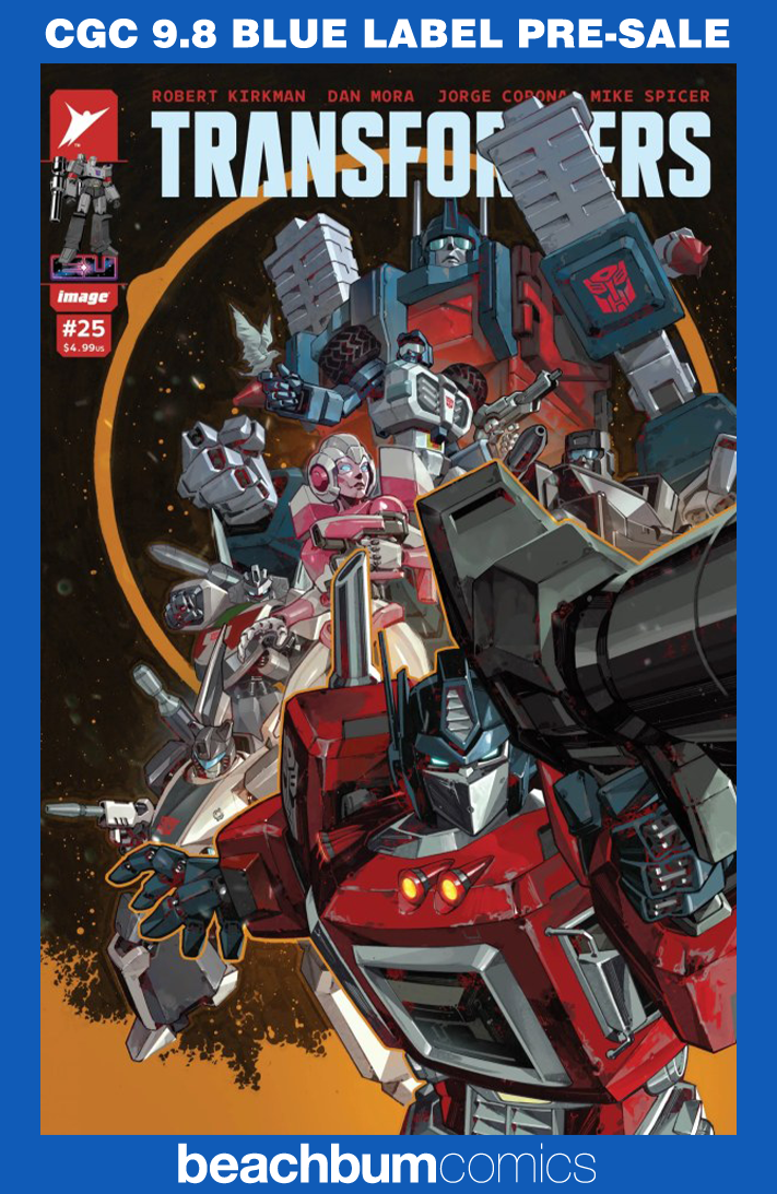 Transformers #25 Ngu 1:25 Retailer Incentive Variant CGC 9.8
