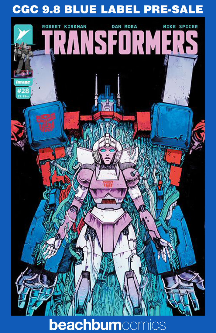 Transformers #28 Johnson Variant CGC 9.8