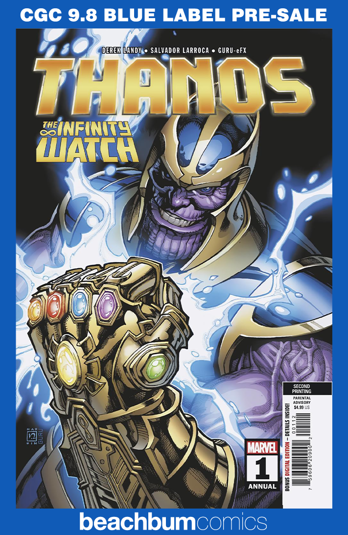 Thanos Annual #1 Second Printing CGC 9.8