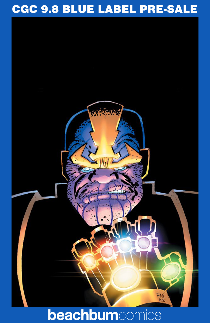 Thanos Annual #1 Miller 1:200 Virgin Retailer Incentive Variant CGC 9.8