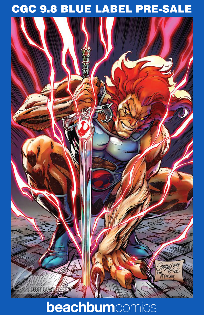 Thundercats #4 J. Scott Campbell Exclusive B - Virgin CGC 9.8