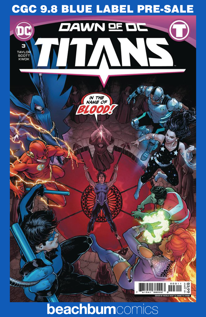 Titans #3 CGC 9.8