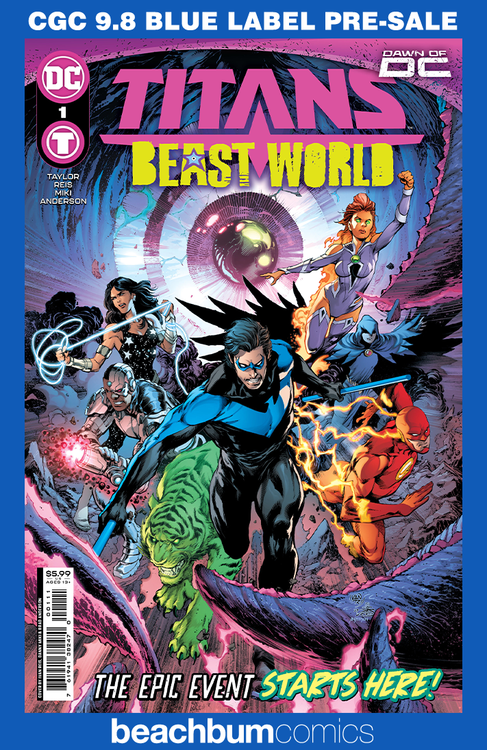 Titans: Beast World #1 CGC 9.8