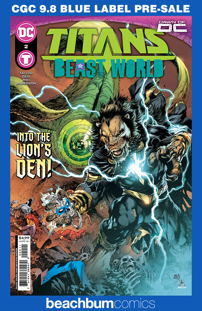 Titans: Beast World #2 CGC 9.8