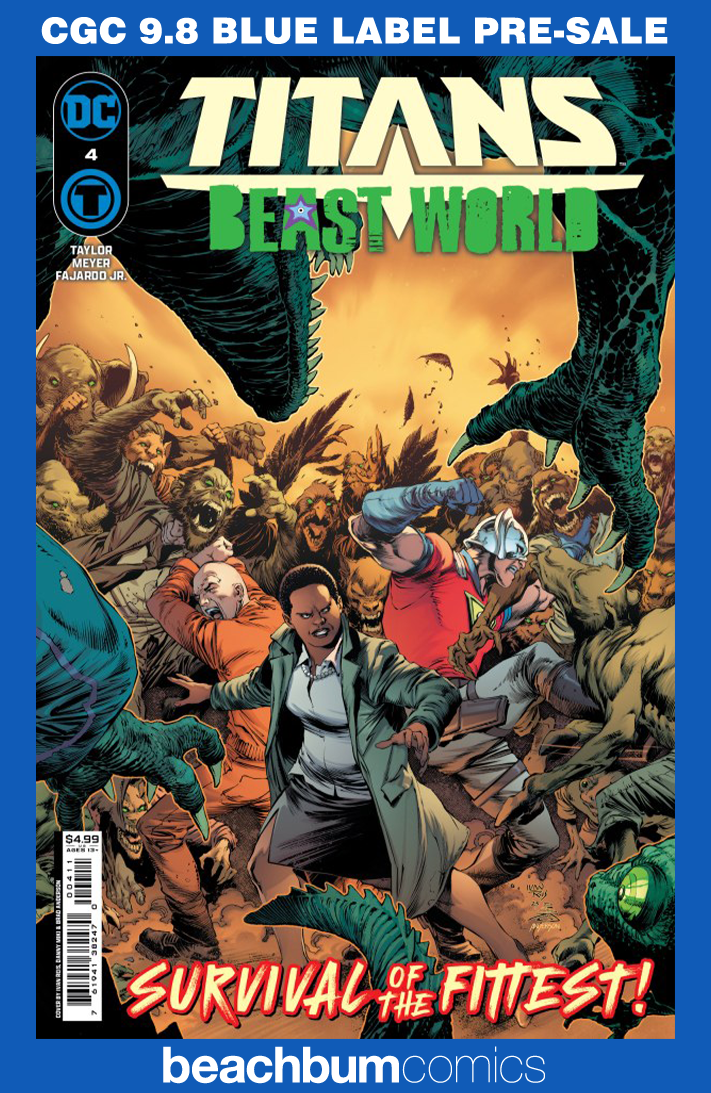 Titans: Beast World #4 CGC 9.8