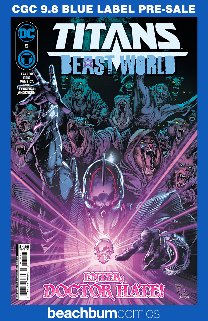 Titans: Beast World #5 CGC 9.8