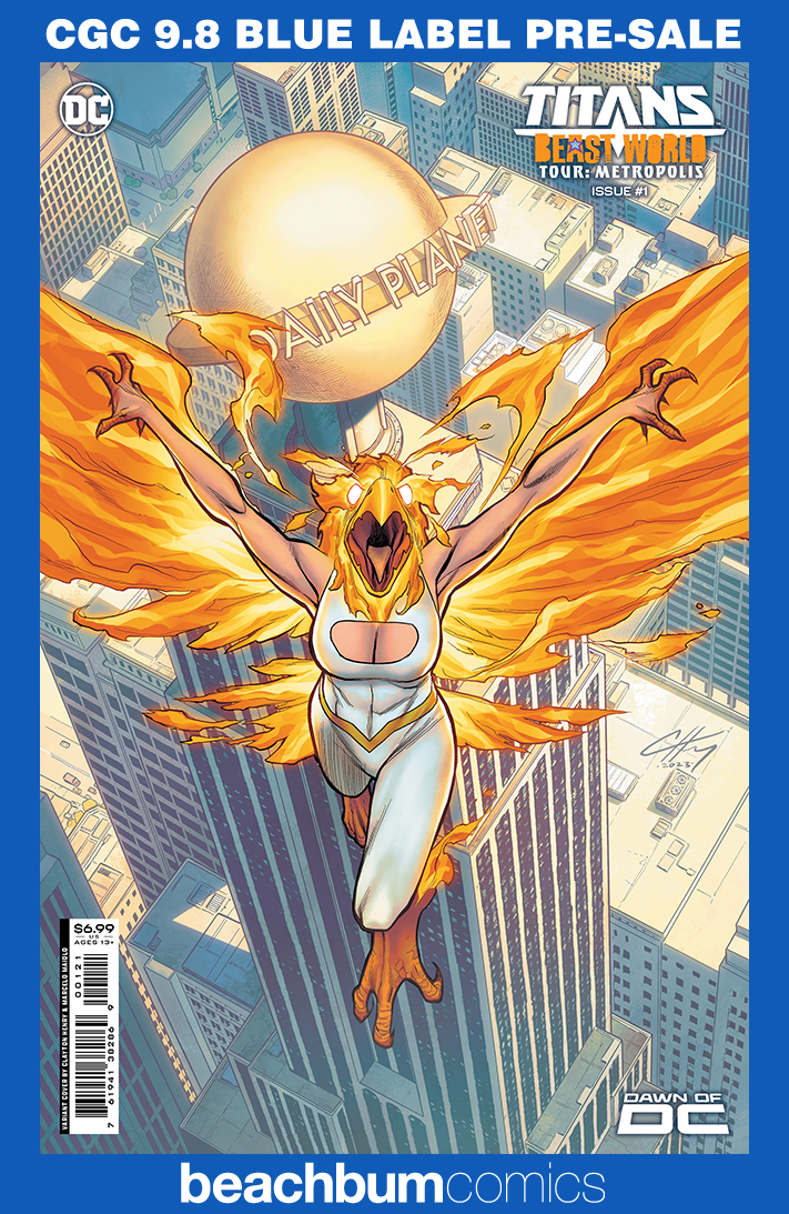 Titans: Beast World Tour - Metropolis #1 Henry Variant CGC 9.8