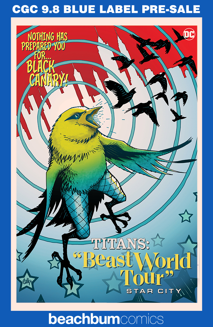 Titans: Beast World Tour - Star City #1 Hamner Variant CGC 9.8