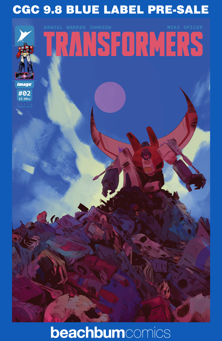 Transformers #2 Fifth Printing CGC 9.8