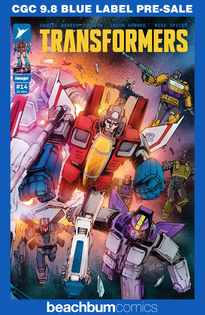 Transformers #14 Bogdanovic 1:10 Retailer Incentive Variant CGC 9.8