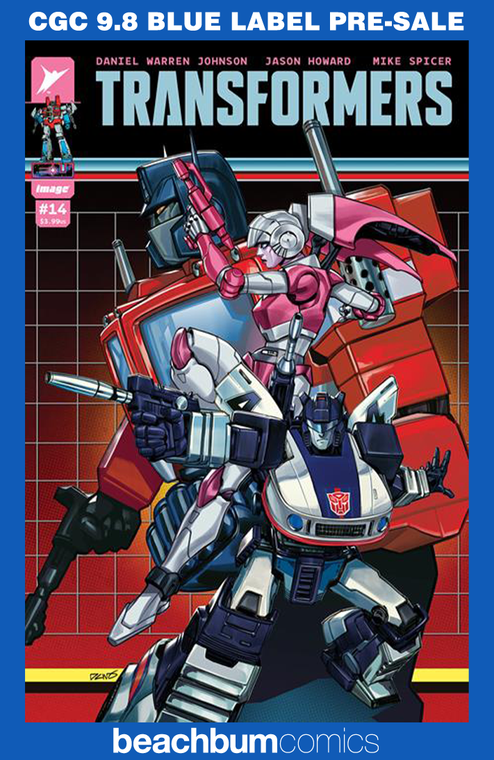 Transformers #14 Chew 1:50 Spoiler Retailer Incentive Variant CGC 9.8