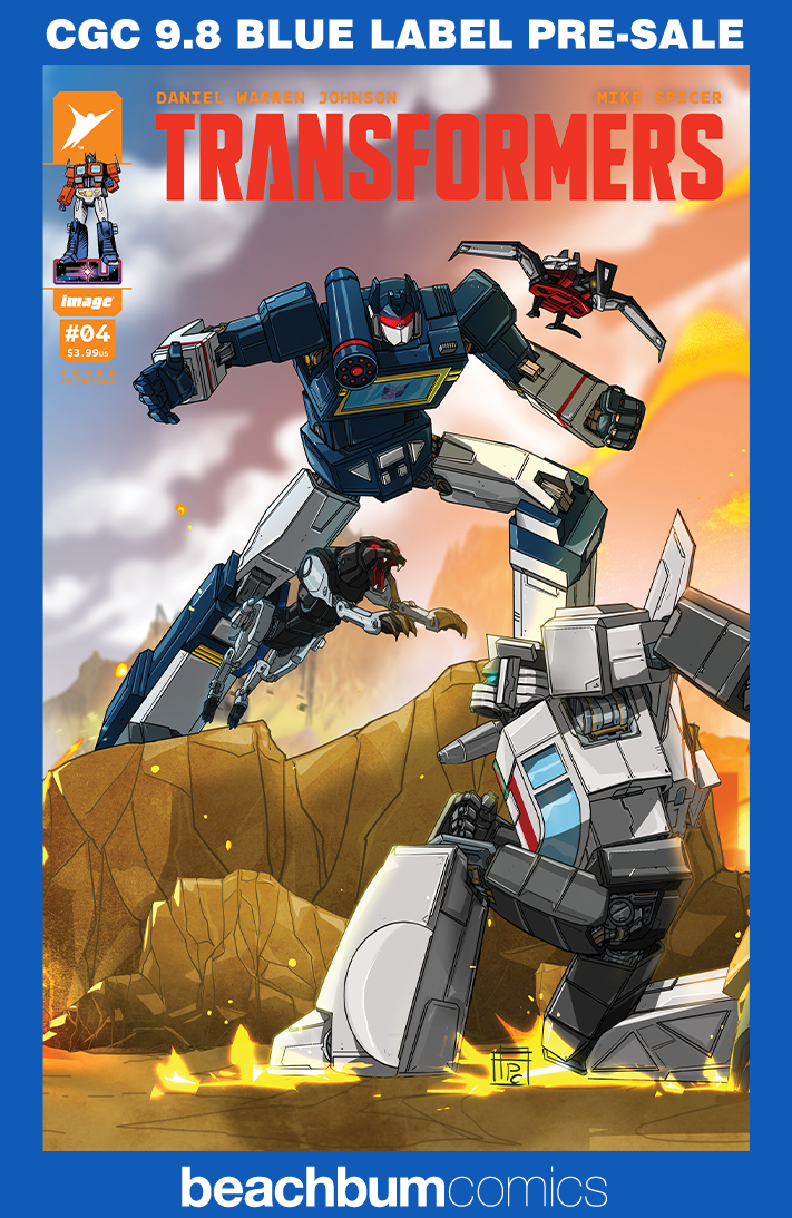 Transformers #4 Third Printing CGC 9.8