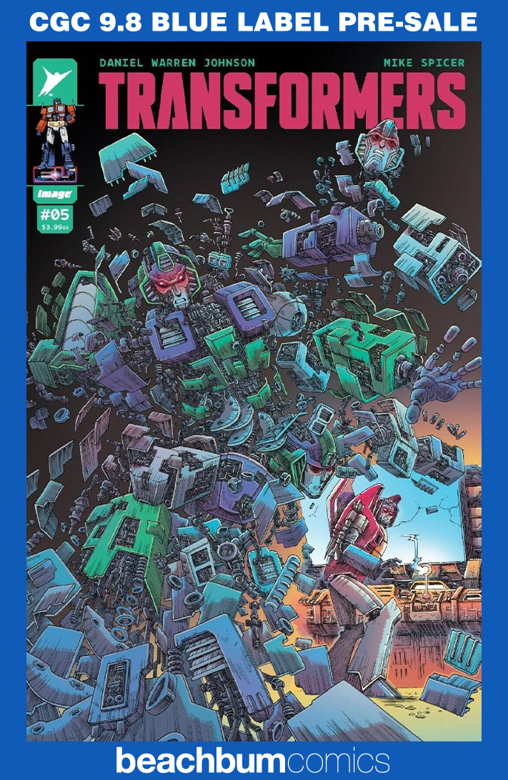 Transformers #5 Stokoe Variant CGC 9.8