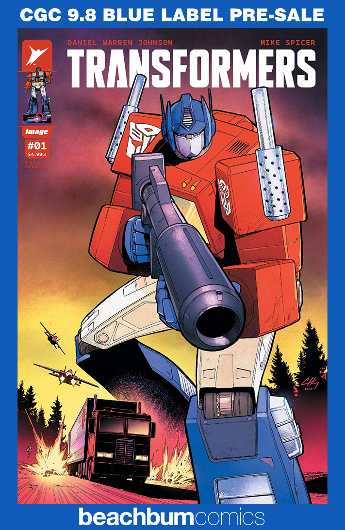 Transformers #1 Fourth Printing CGC 9.8