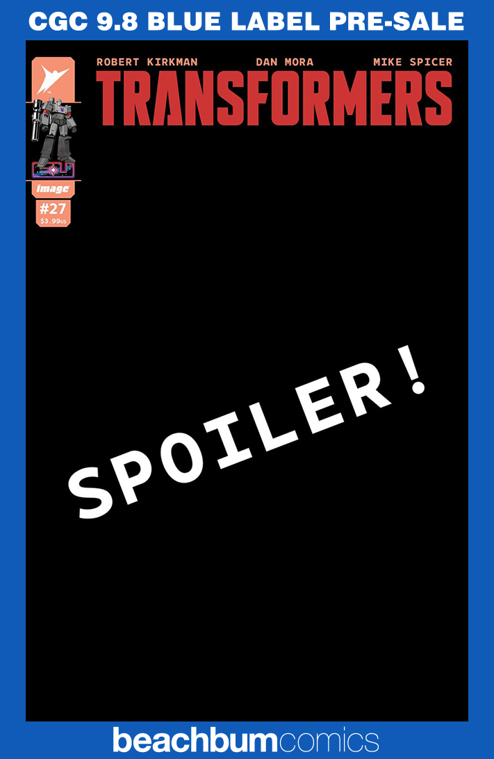 Transformers #27 De Felici 1:25 Retailer Incentive Variant CGC 9.8