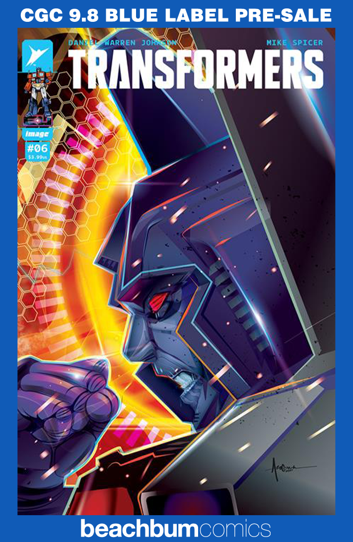 Transformers #6 Arocena 1:10 Retailer Incentive Variant CGC 9.8