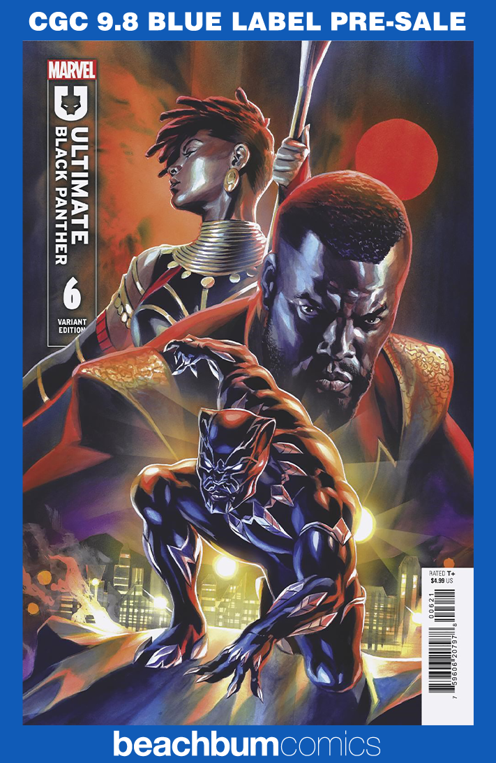 Ultimate Black Panther #6 Massafera Variant CGC 9.8