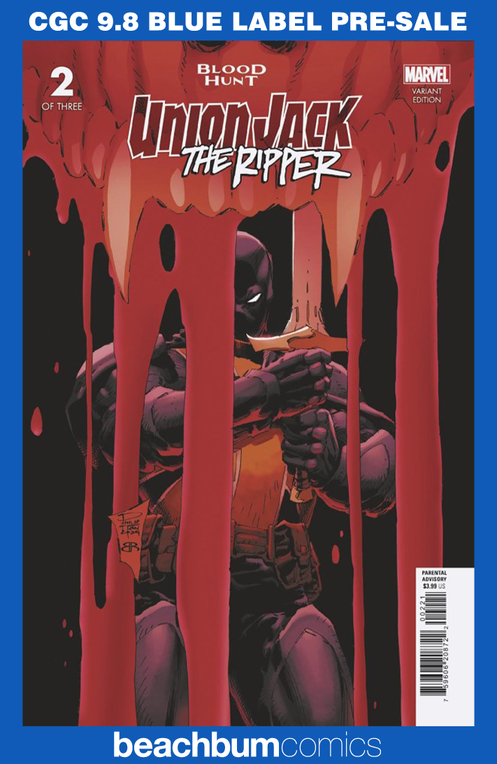 Union Jack The Ripper: Blood Hunt #2 Tan Variant CGC 9.8